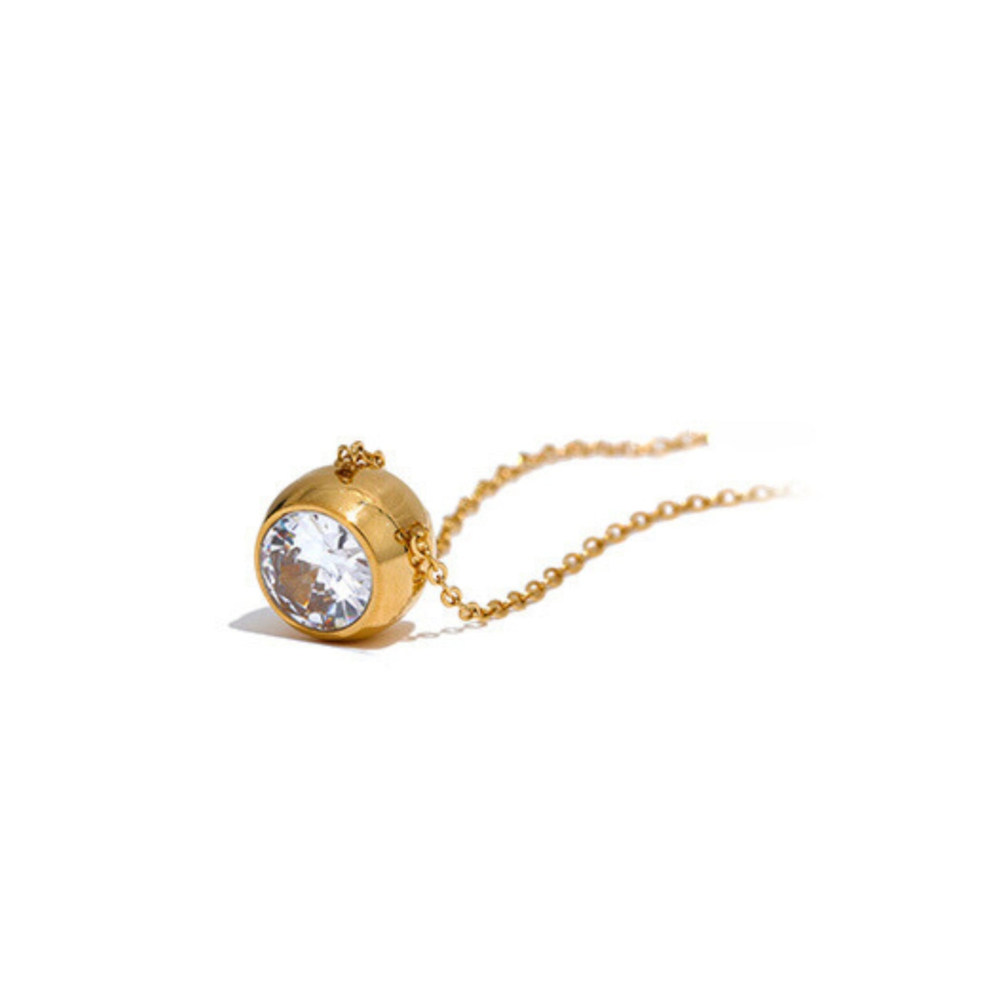 Gold Plated Stainless Steel Hypoallergenic Waterproof Tarnish Free No One Wants To See You Cry Necklaces The Aura