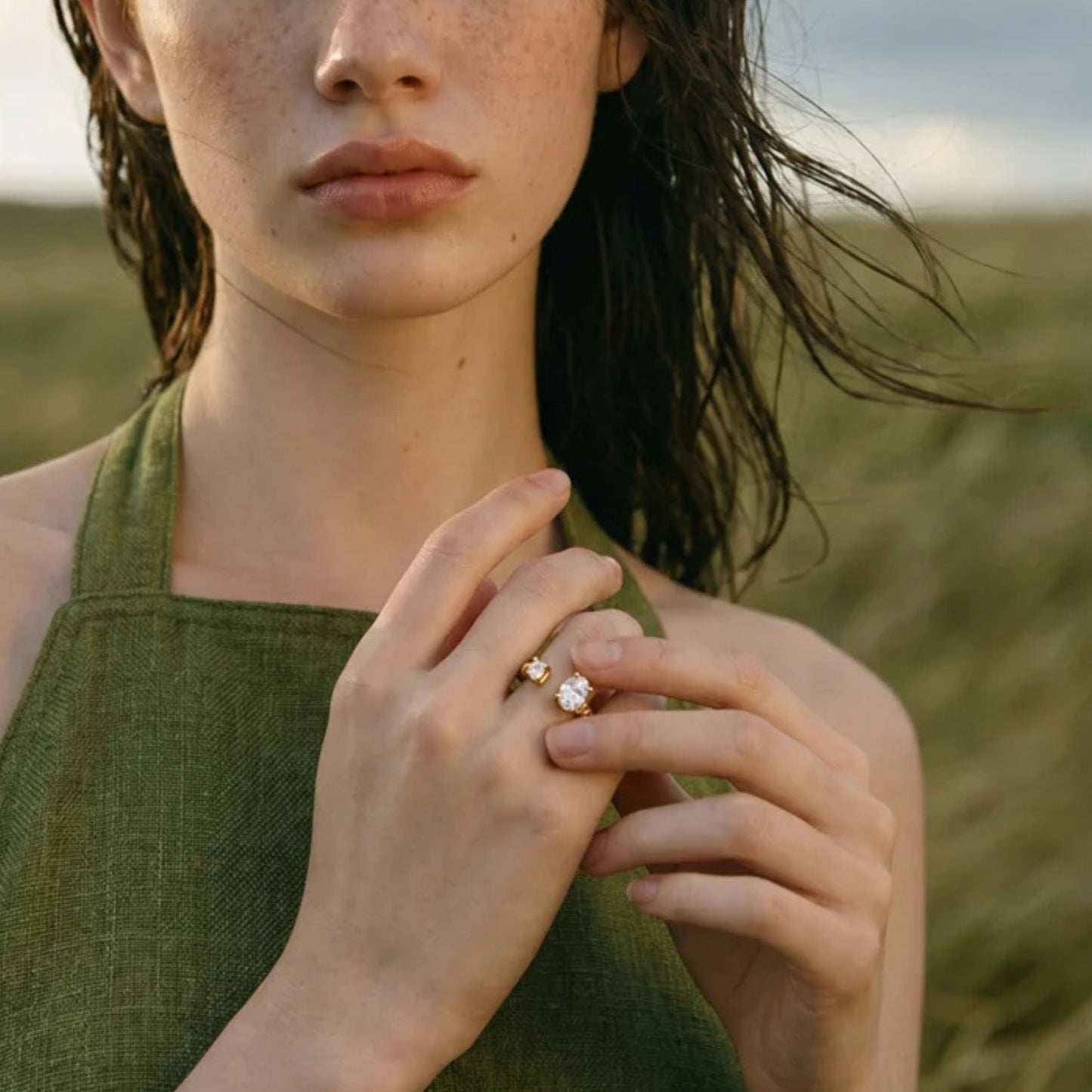 Noor Adjustable Ring