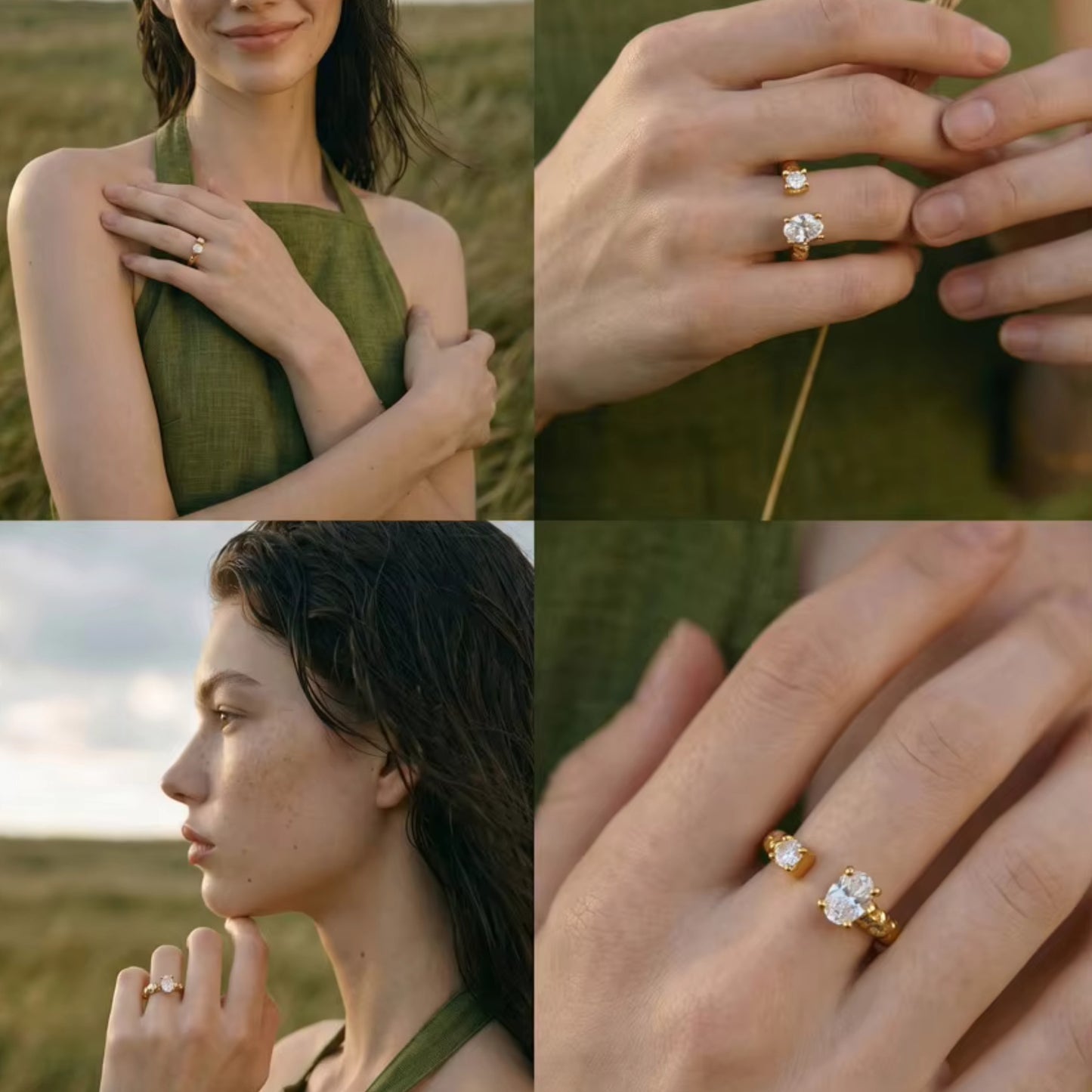 Noor Adjustable Ring