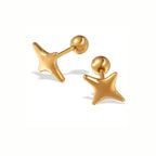 North Star Stud Earrings