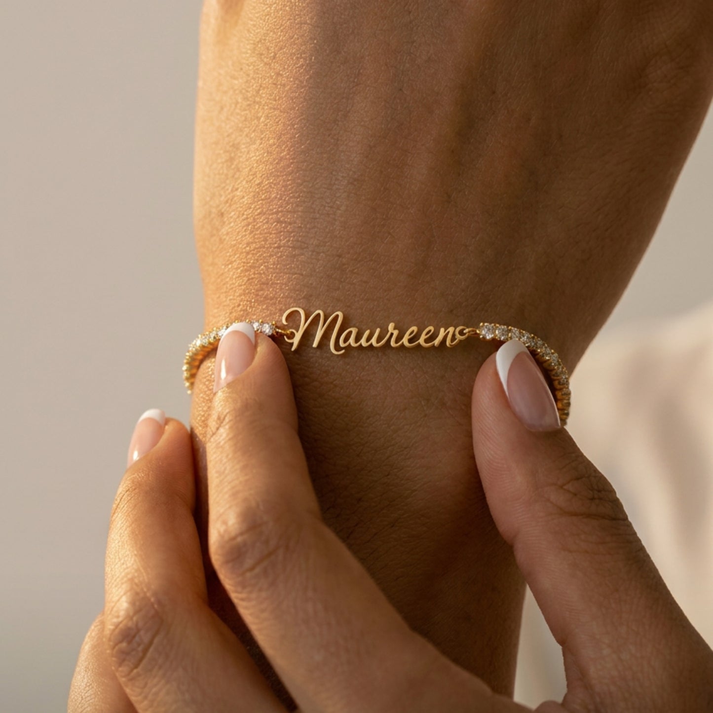 Own Your Light Nameplate Bracelet