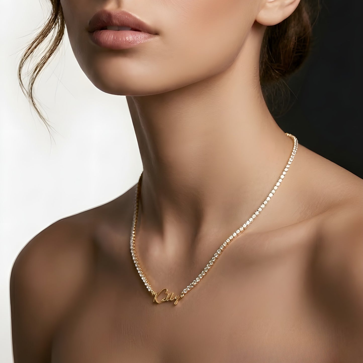 Own Your Light Nameplate Necklace