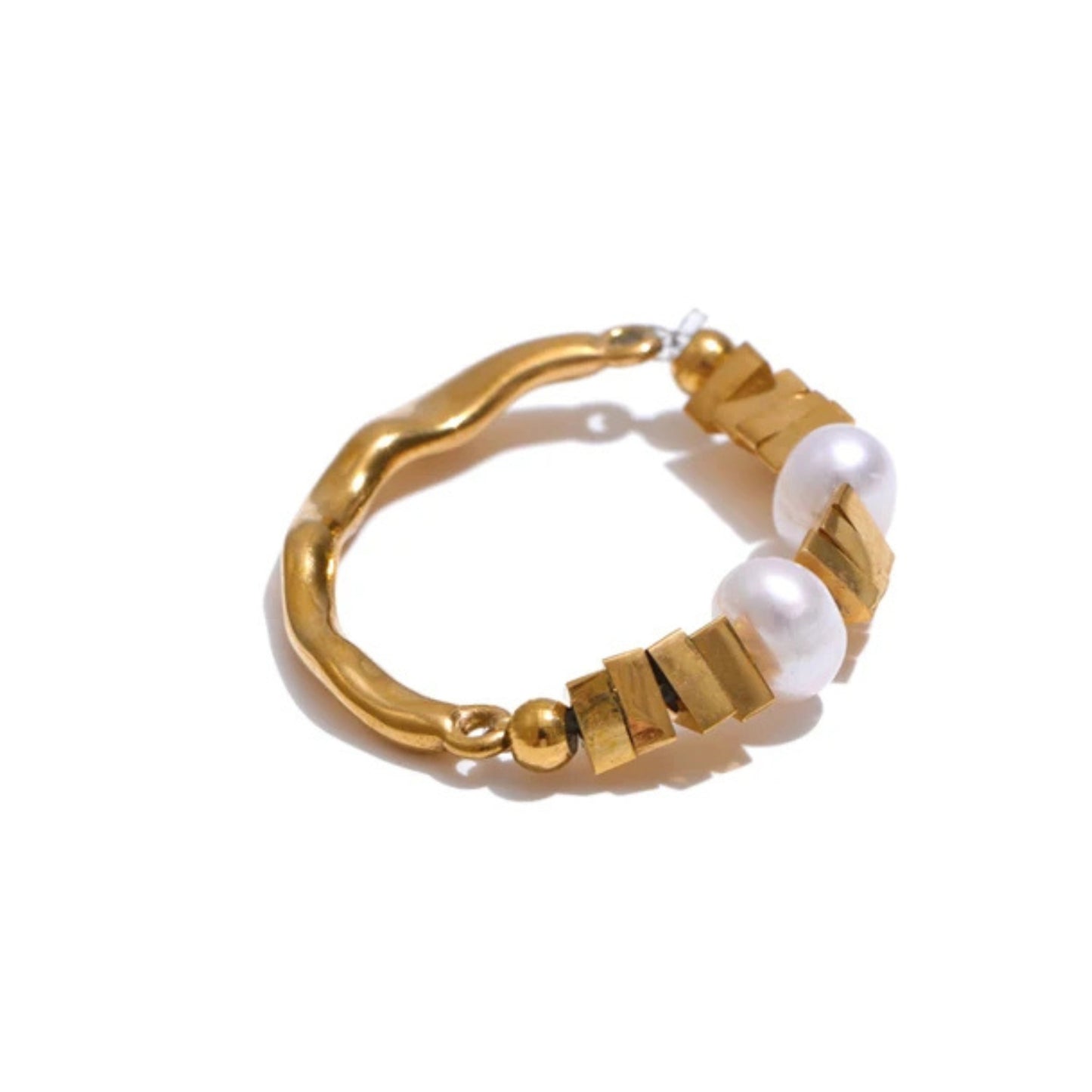 Pearl Of Wisdom Stretchable Ring