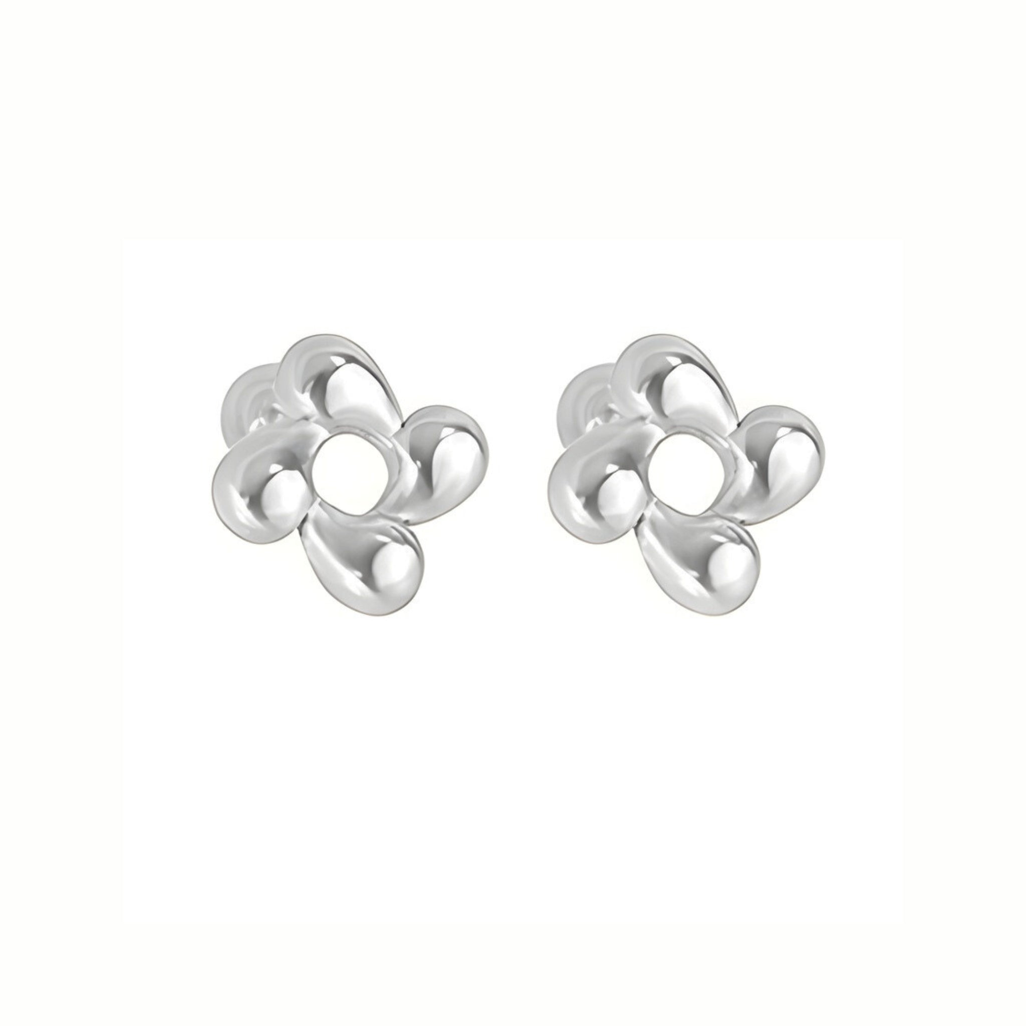 Fortune Petal Stud Earrings