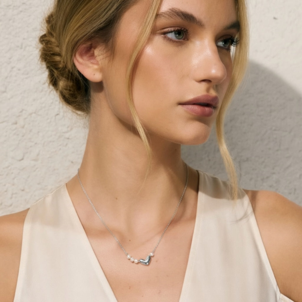 Pure Devotion Pearl Necklace