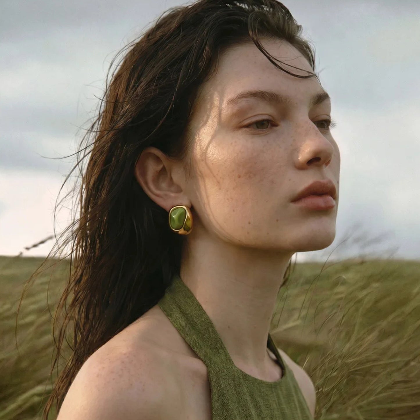 Quiet Waters Stud Earrings