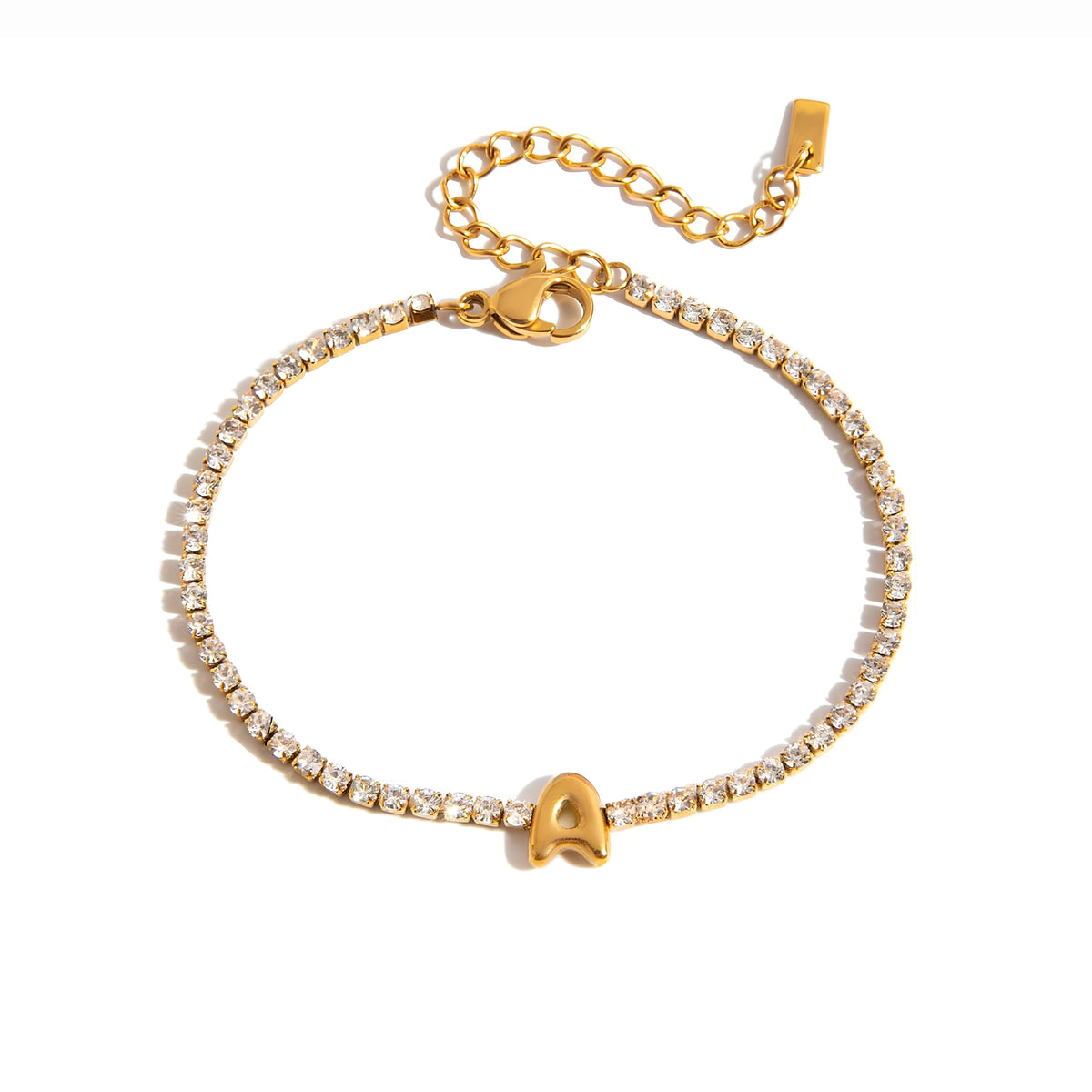 Shine On Alphabet Bracelet