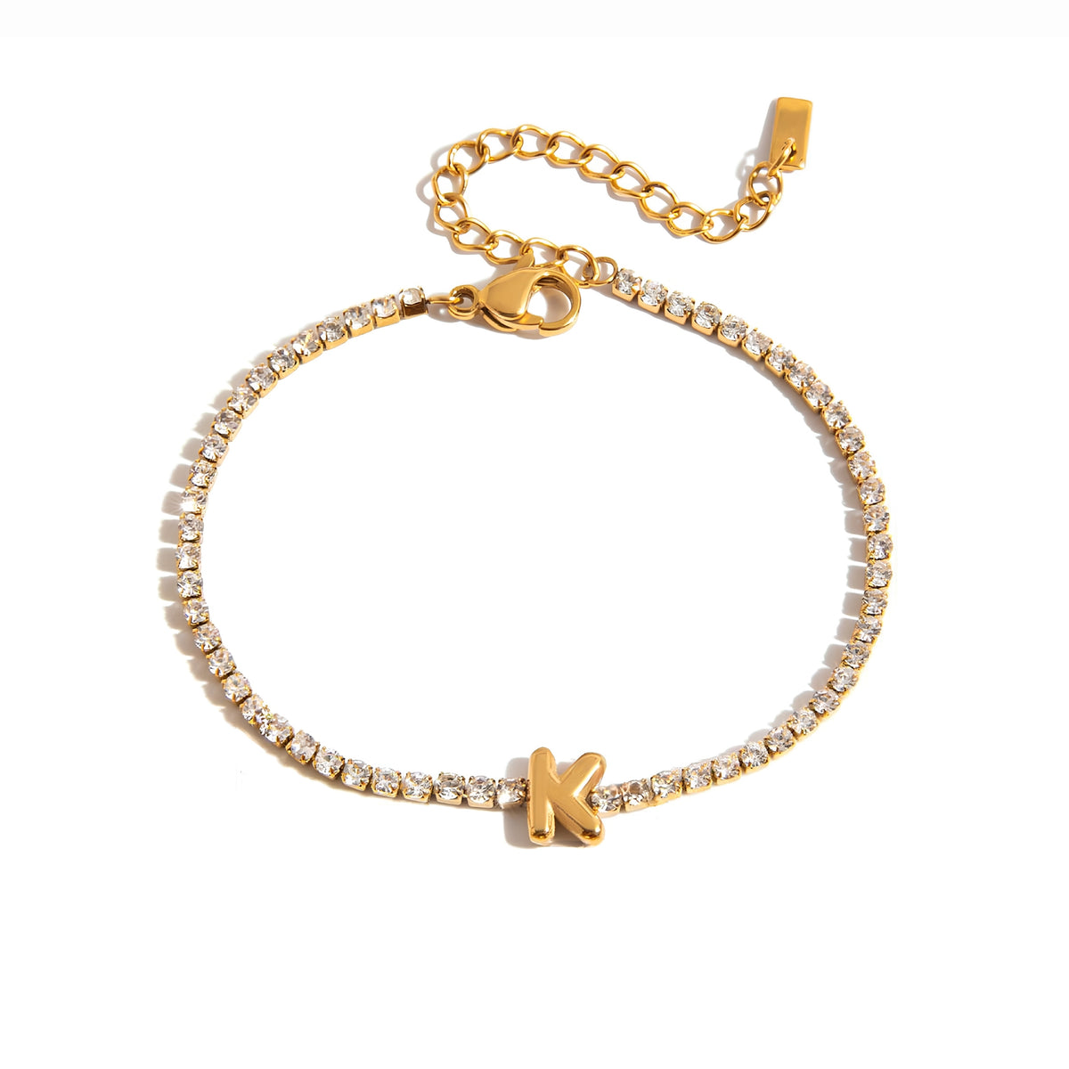 Shine On Alphabet Bracelet