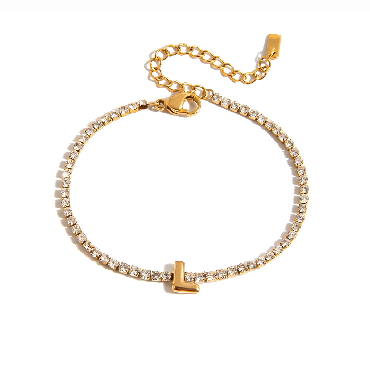 Shine On Alphabet Bracelet