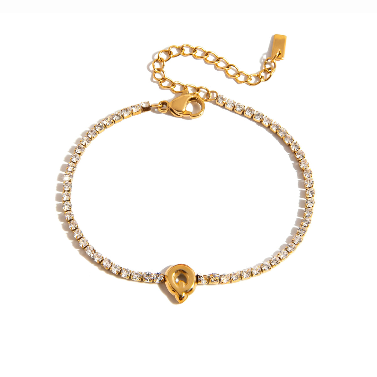 Shine On Alphabet Bracelet