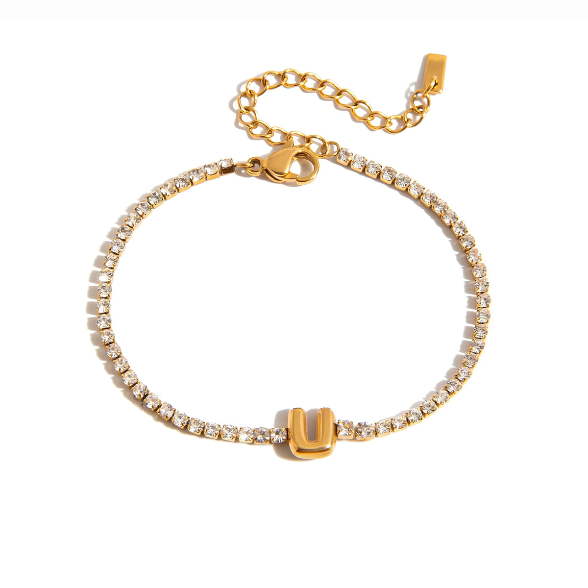 Shine On Alphabet Bracelet