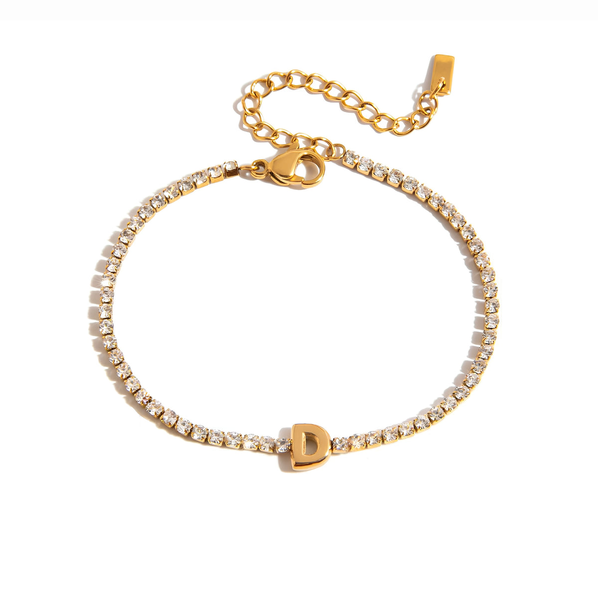 Shine On Alphabet Bracelet