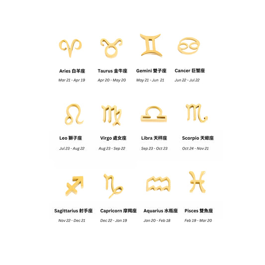 Signature Zodiac Charm