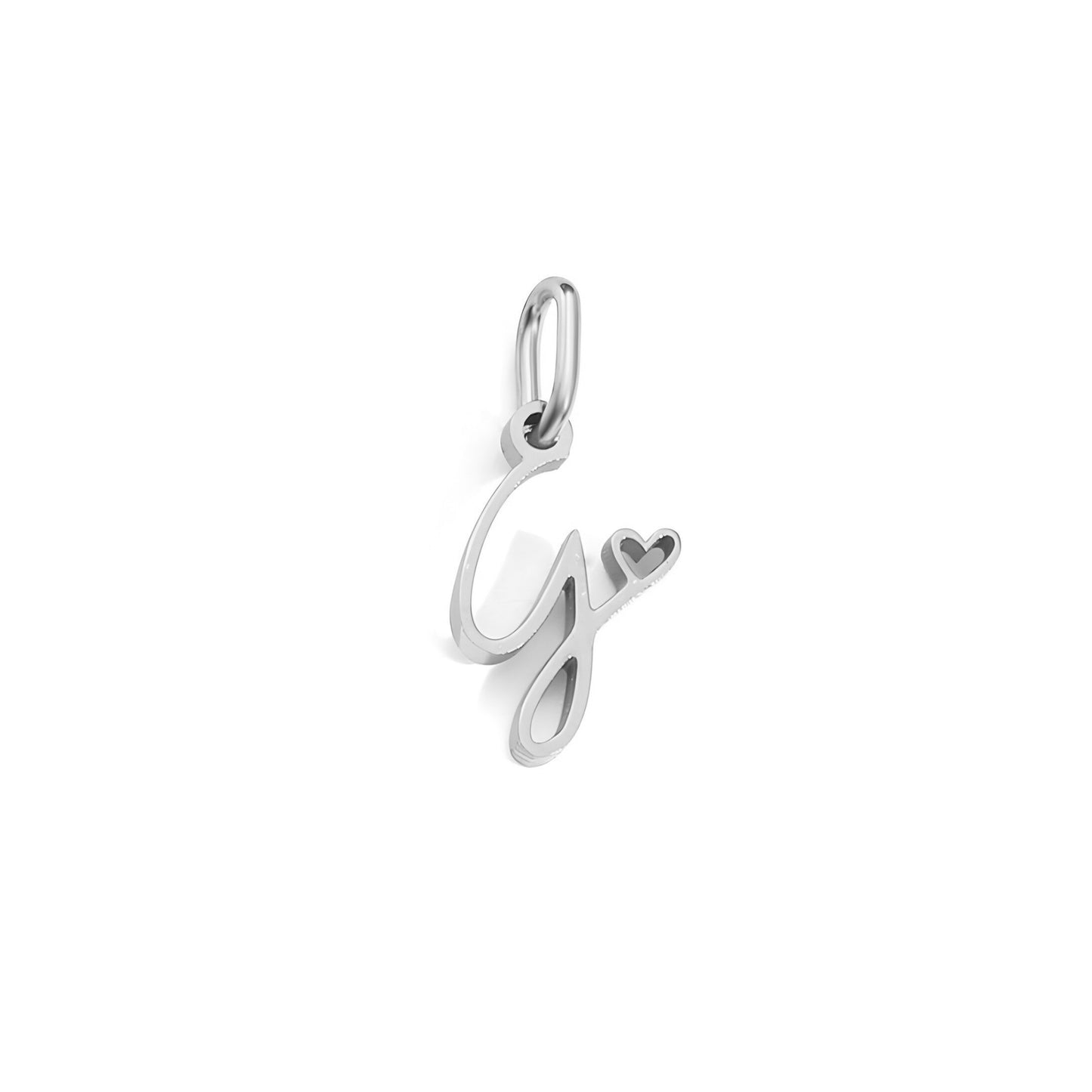 Love Script Alphabet Charm
