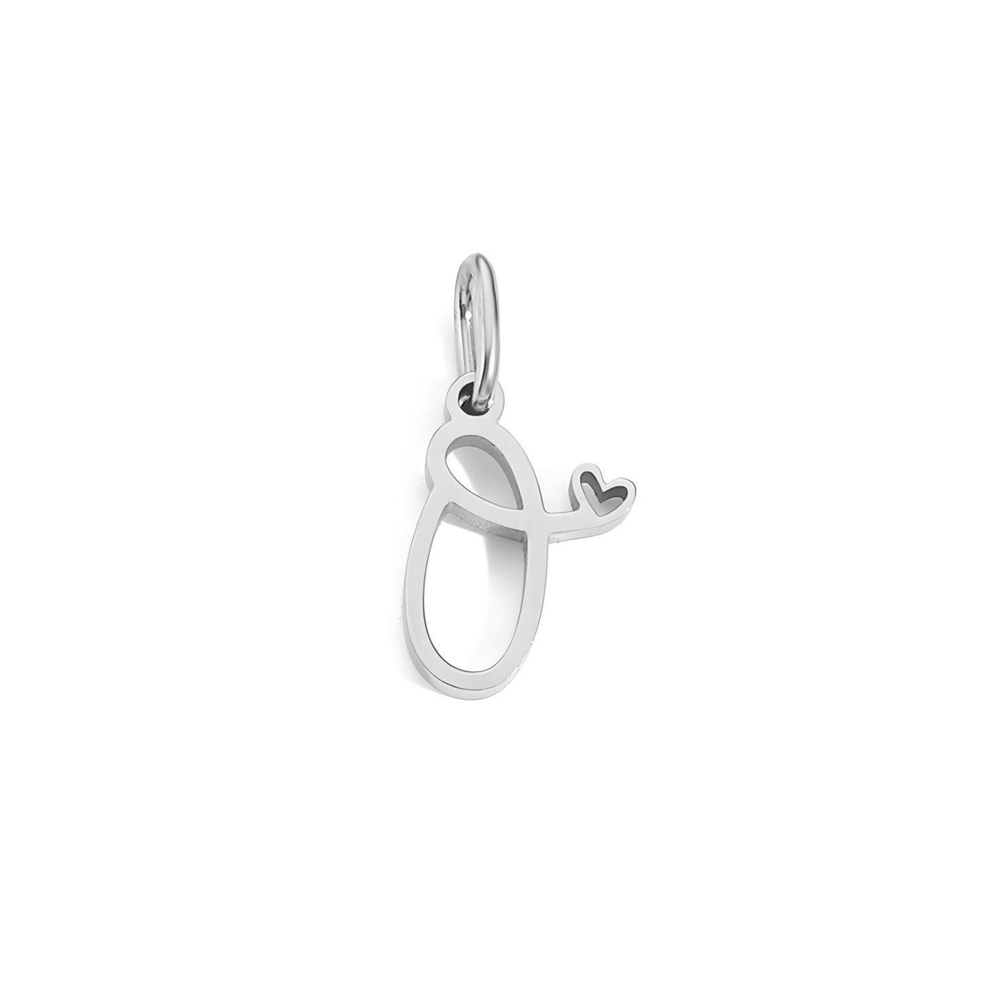 Love Script Alphabet Charm