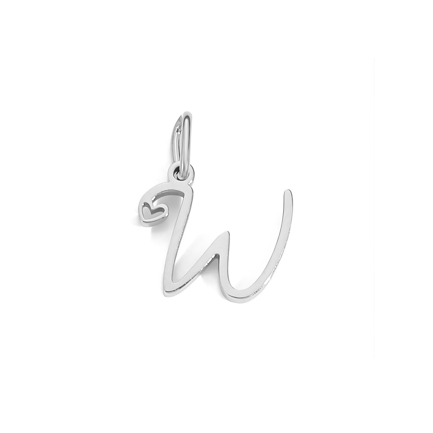 Love Script Alphabet Charm