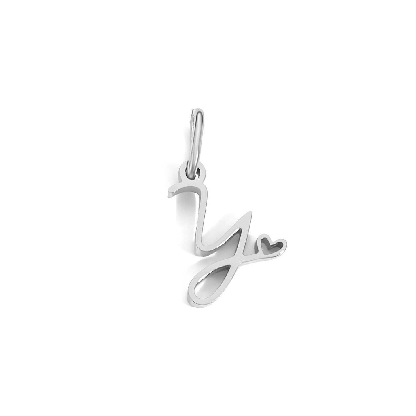 Love Script Alphabet Charm