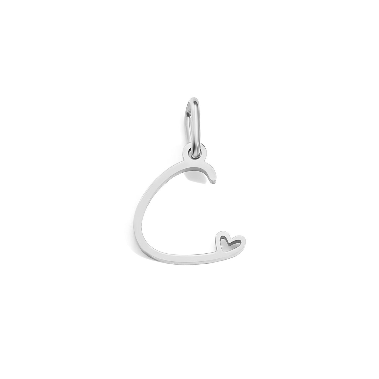Love Script Alphabet Charm
