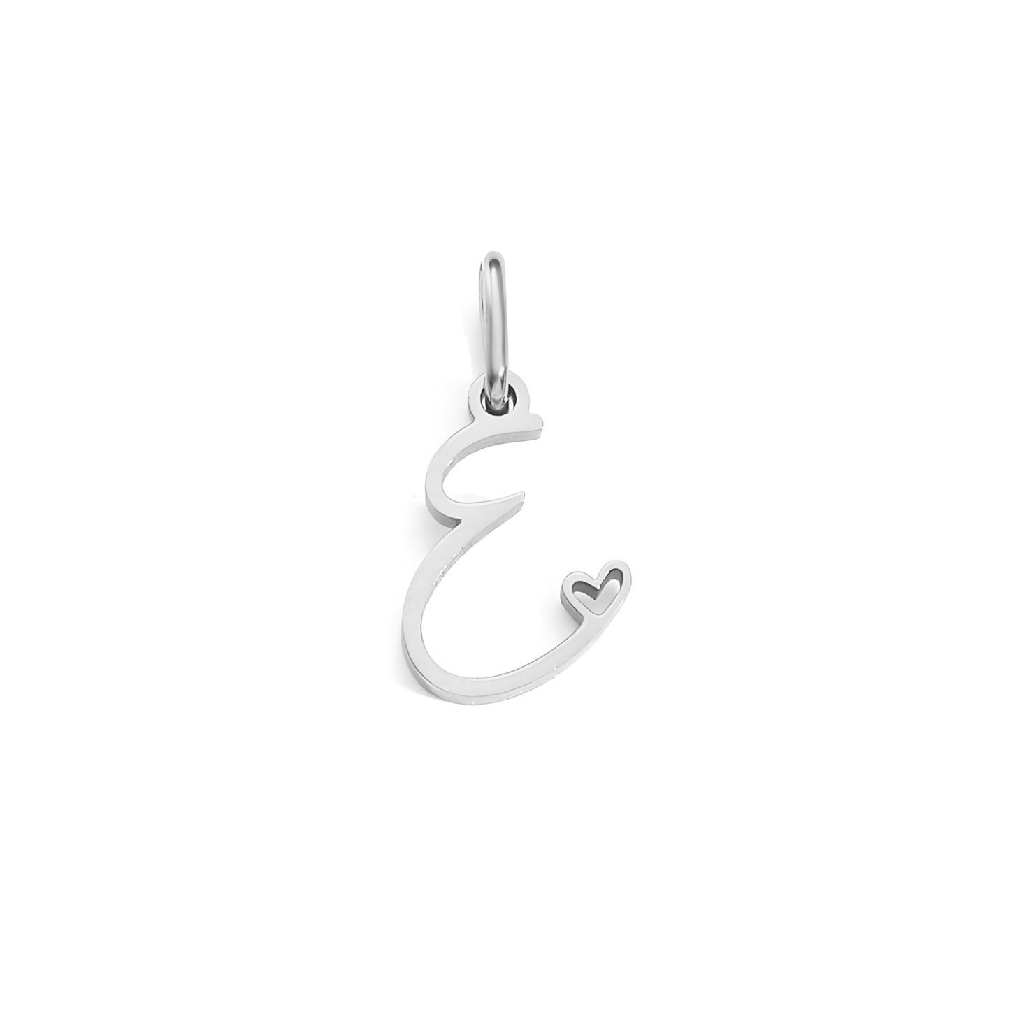 Love Script Alphabet Charm