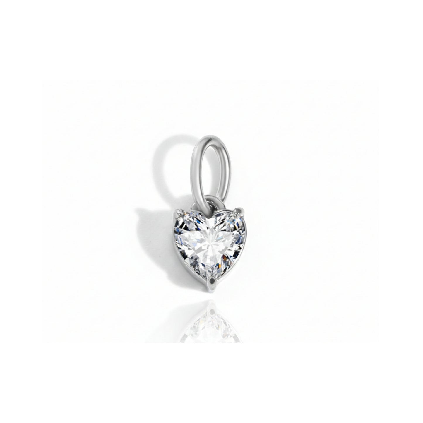 Solo Heart Birthstone Charm