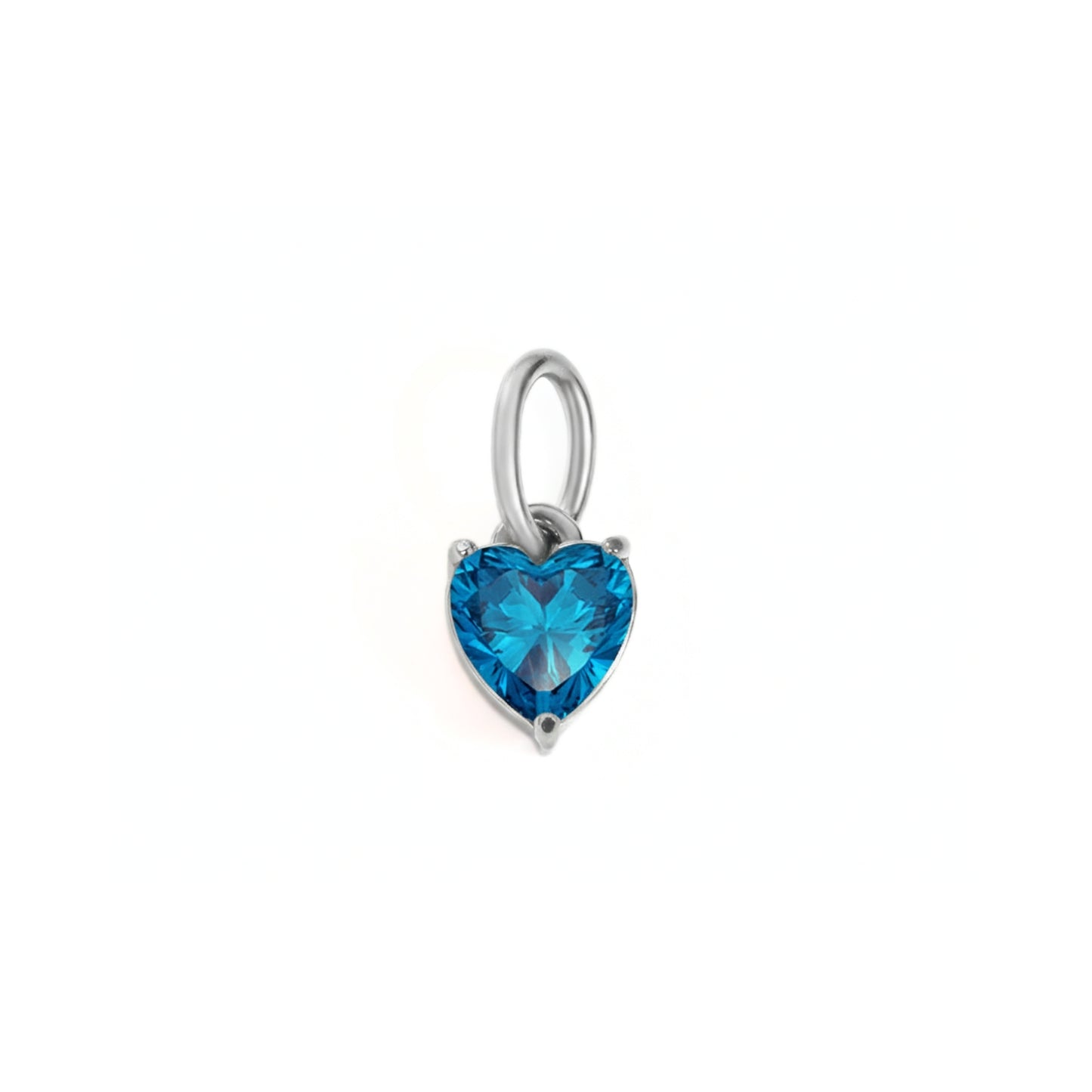 Solo Heart Birthstone Charm