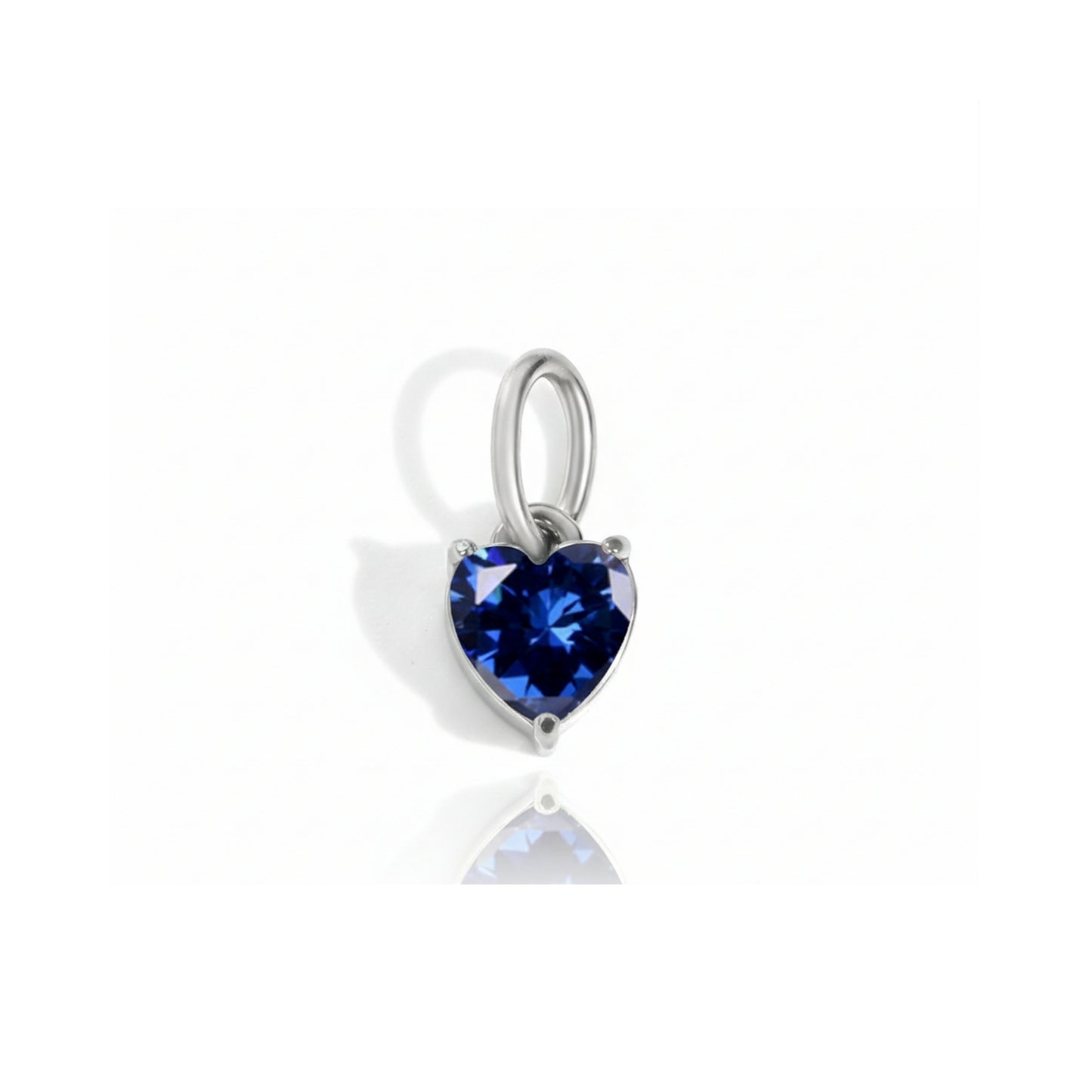 Solo Heart Birthstone Charm