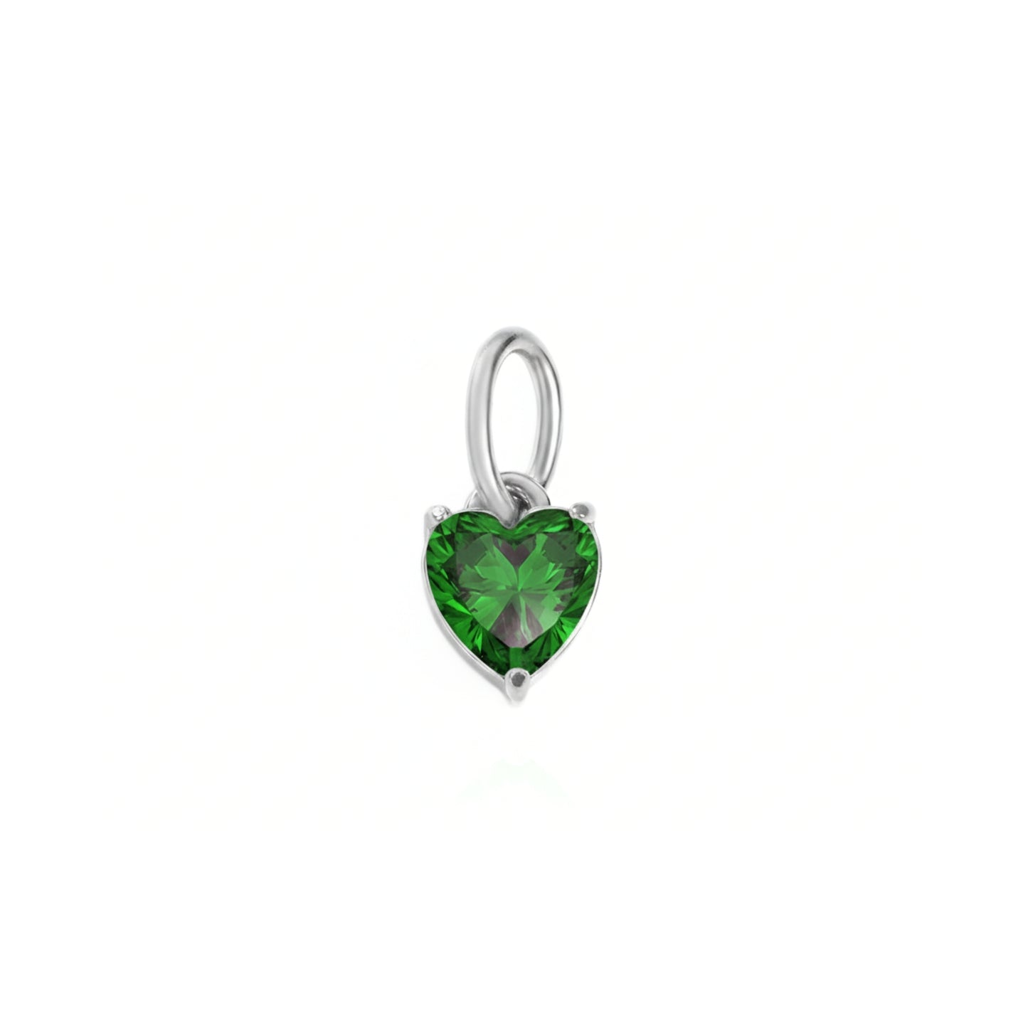 Solo Heart Birthstone Charm