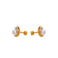 Solo Pearl Stud Earrings
