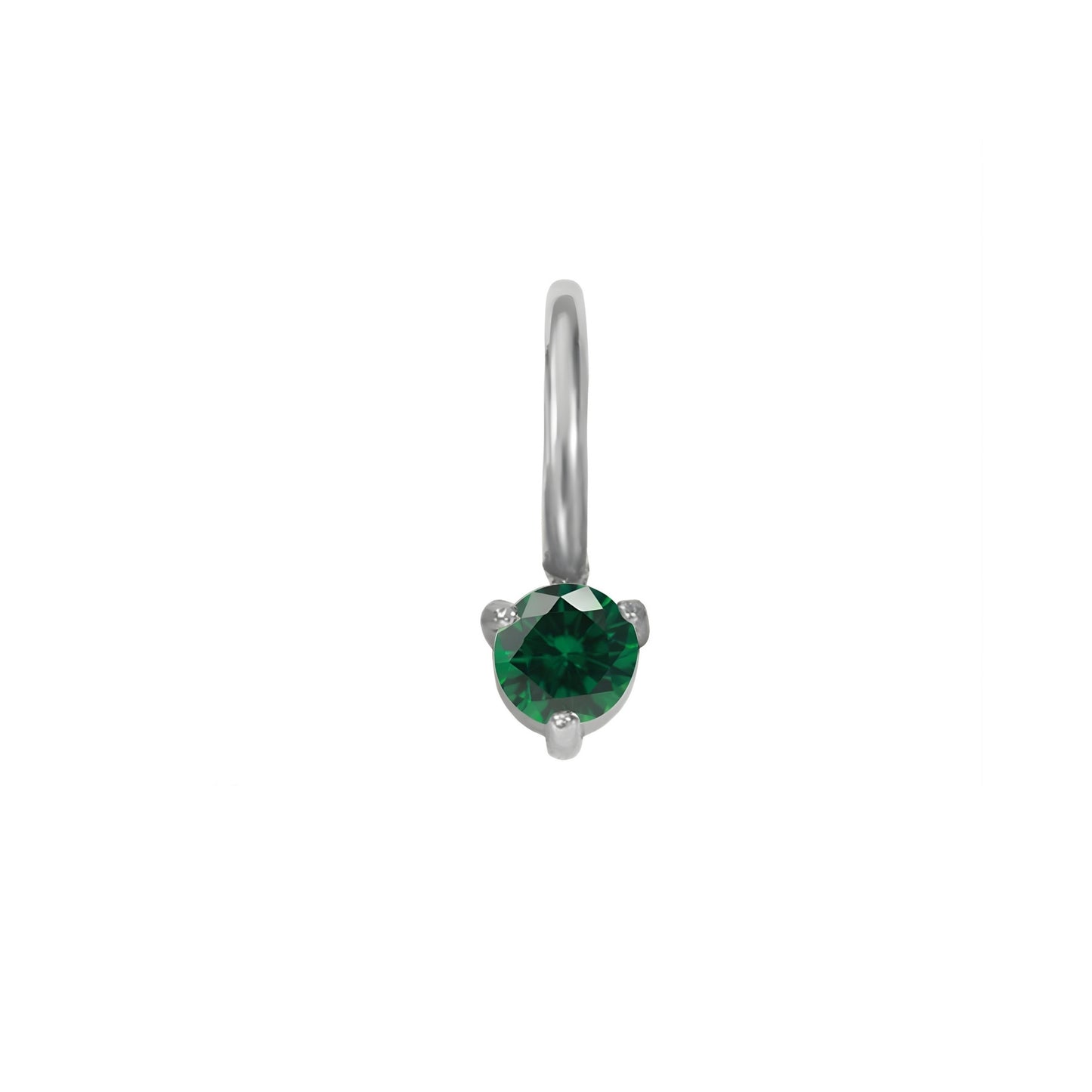 Solo Round Birthstone Charm
