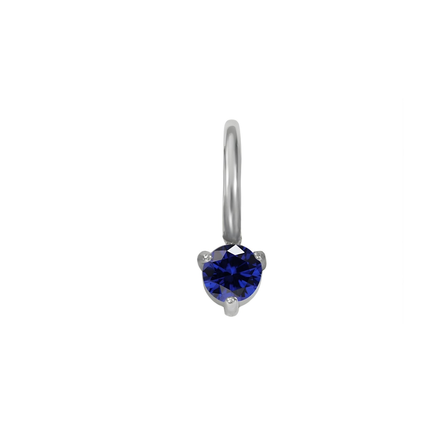 Solo Round Birthstone Charm
