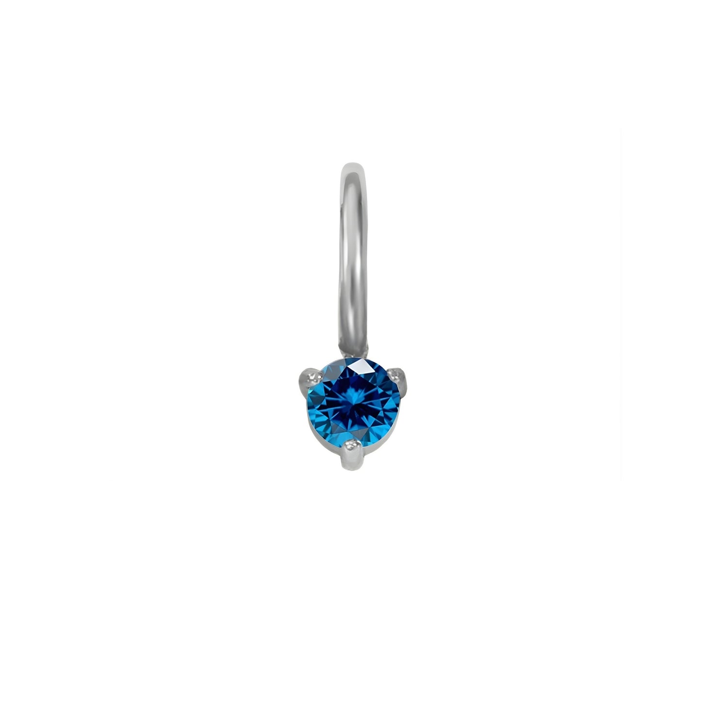 Solo Round Birthstone Charm