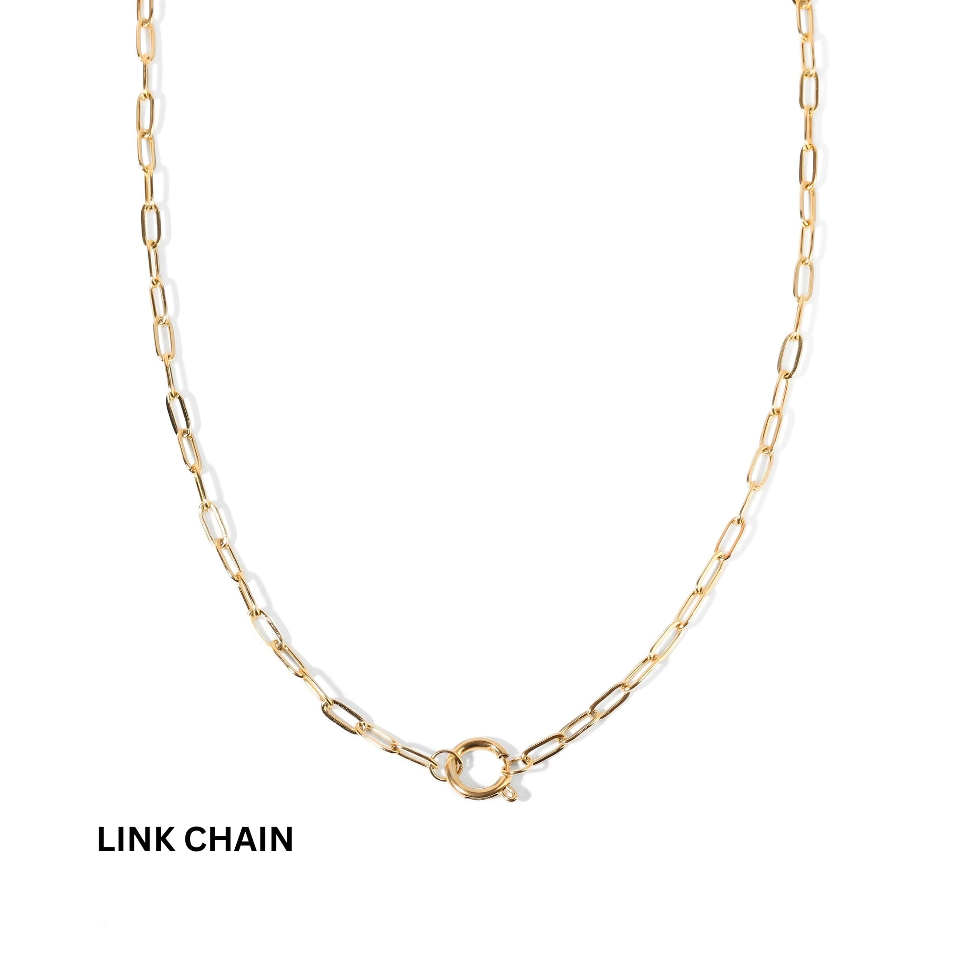 18K Gold Plated Stainless Steel Hypoallergenic Waterproof Tarnish Free Waterproof Sweatproof No-Fade Solo Square Birthstone Necklace The Aura