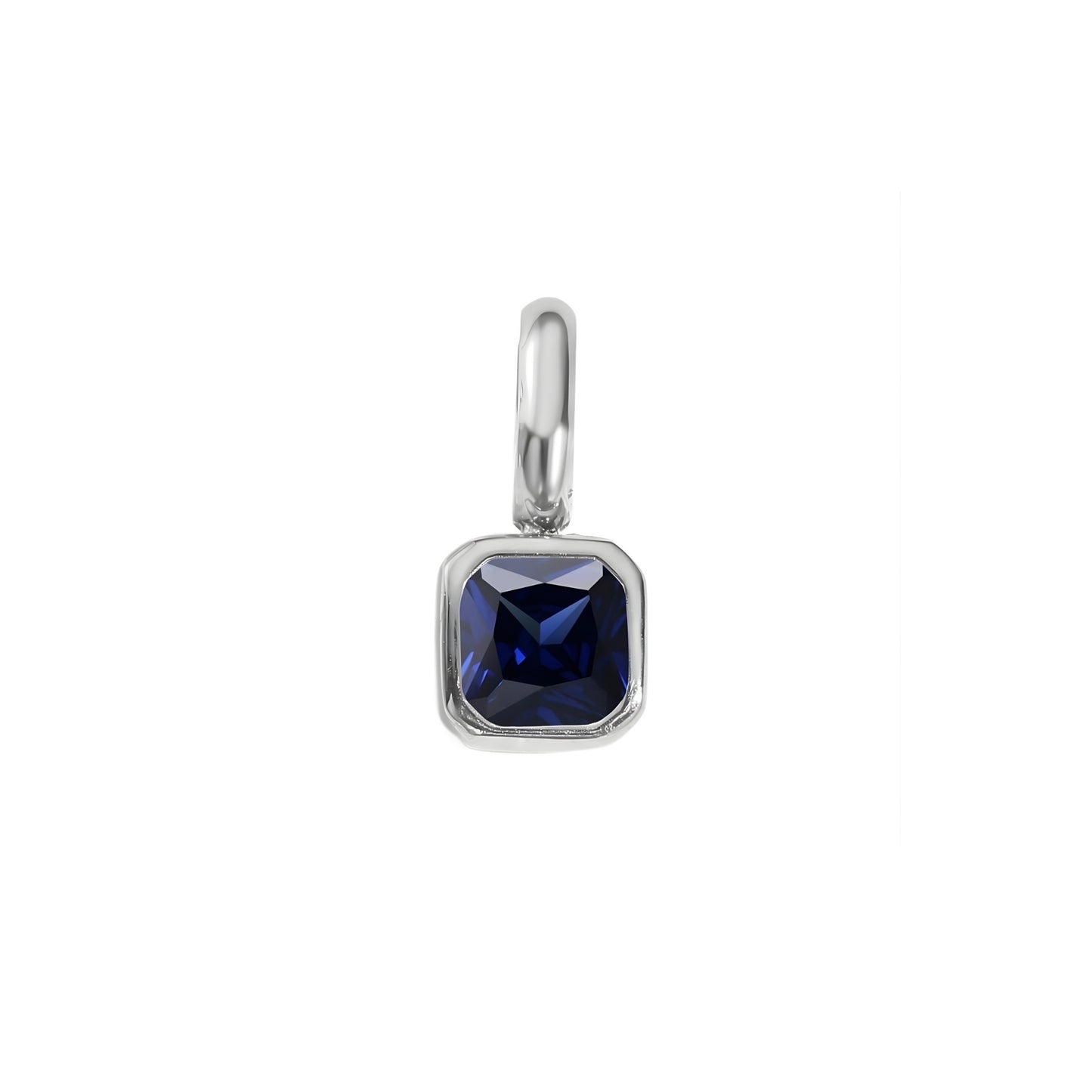 Solo Square Birthstone Charm