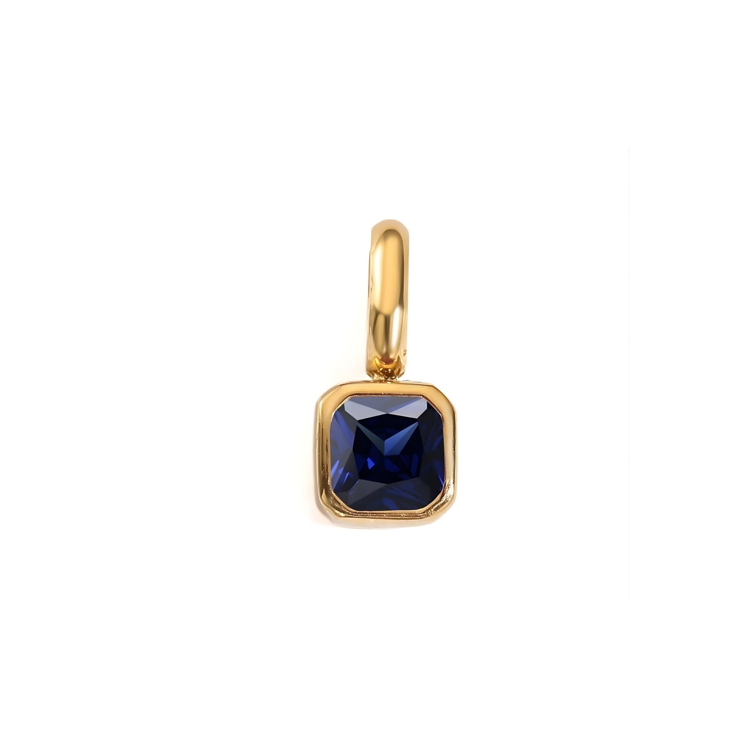 Solo Square Birthstone Charm