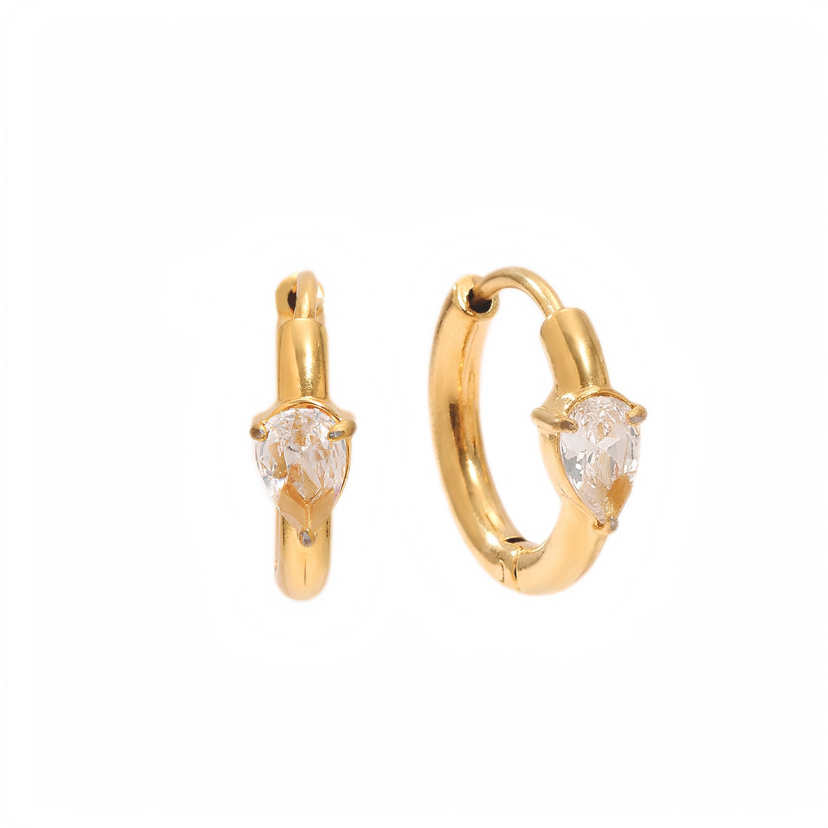 Solo Larme Huggie Earrings