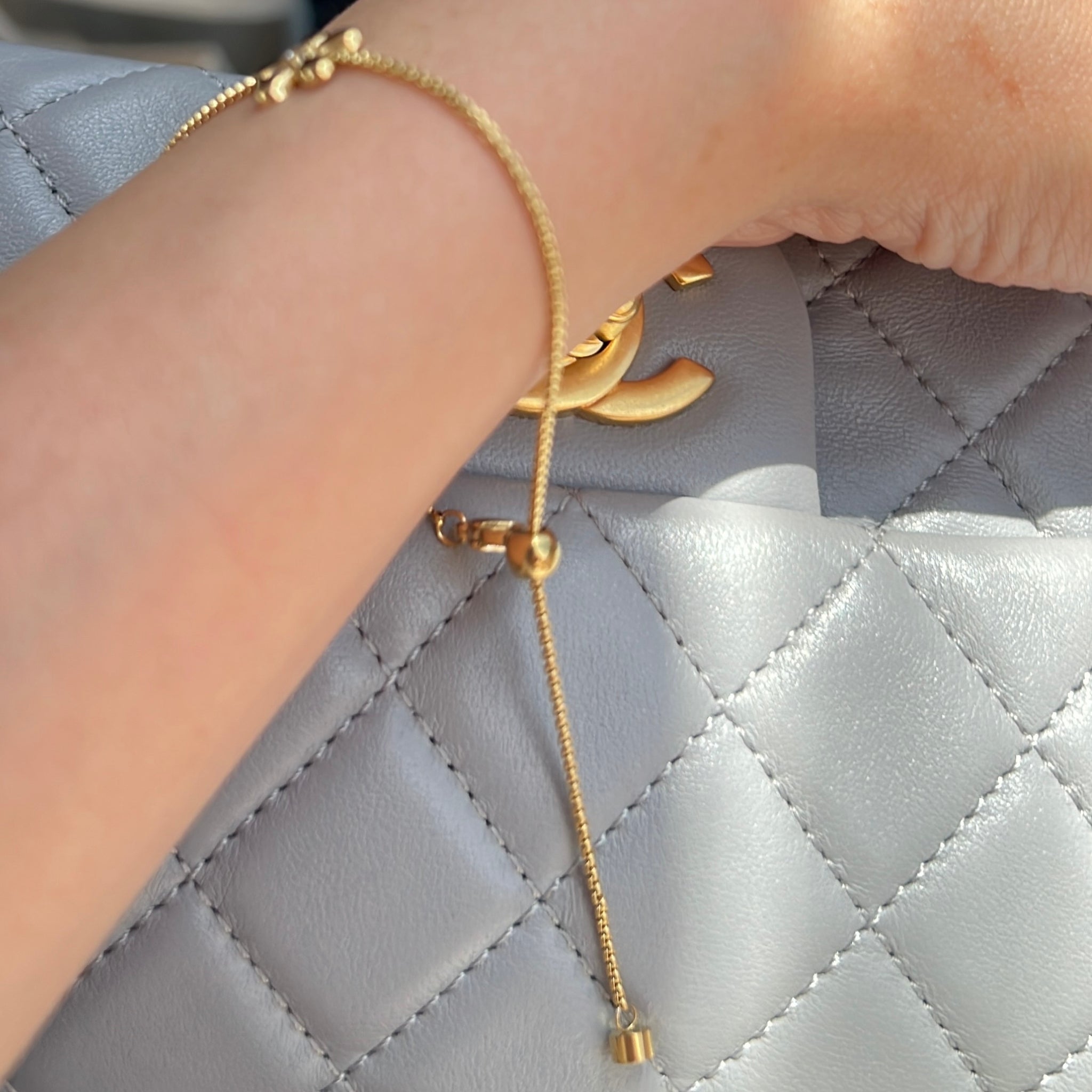 Sparkle Blossom Adjustable Bracelet