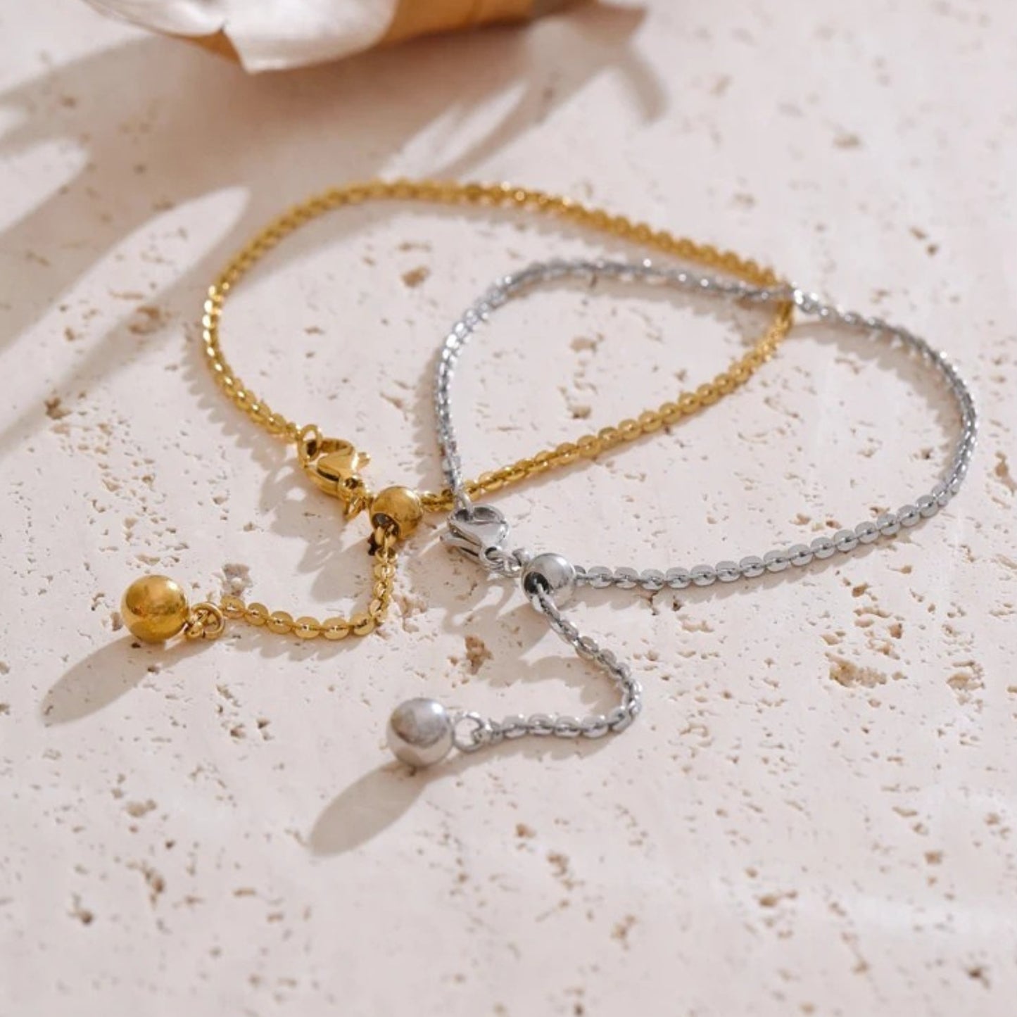 Sunlit Ripple Adjustable Bracelet