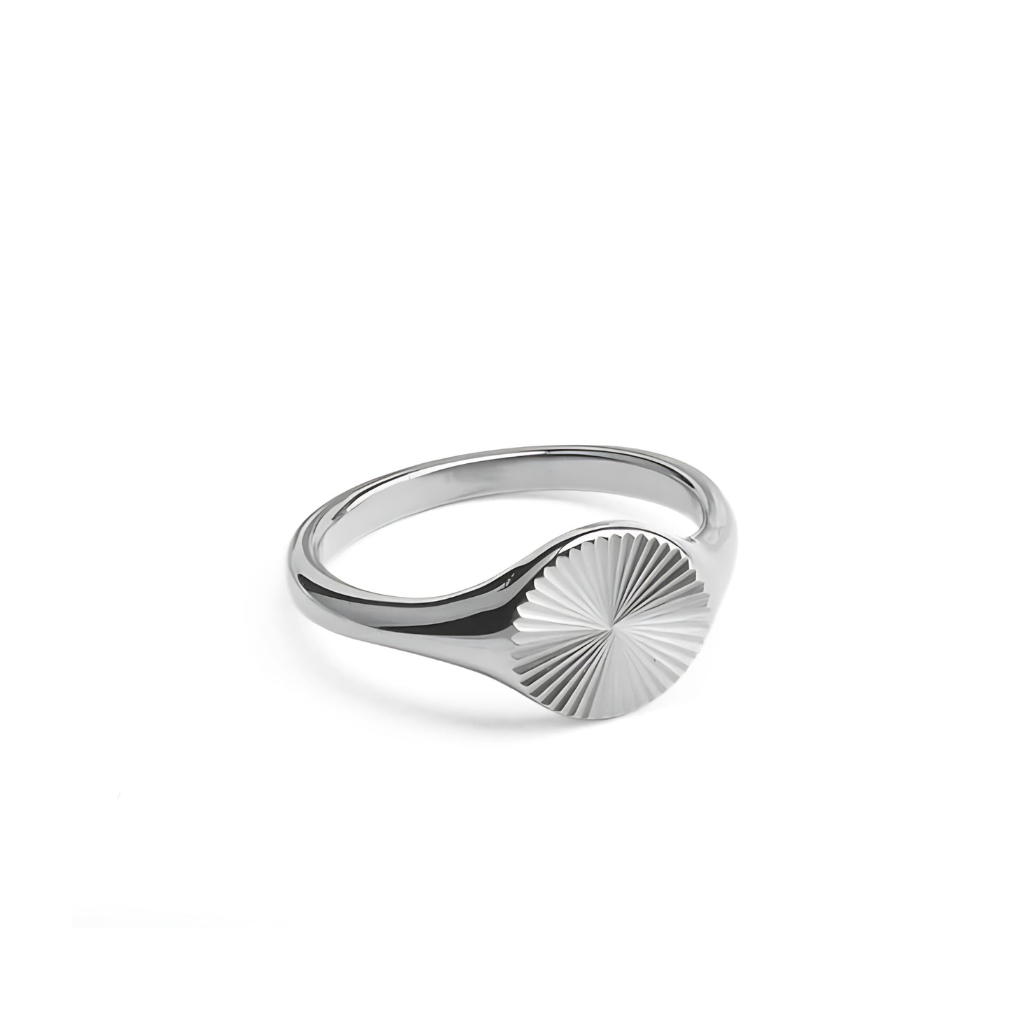 Stainless Steel Hypoallergenic Waterproof Tarnish Free Waterproof Sweatproof No-Fade Sunday Ring The Aura