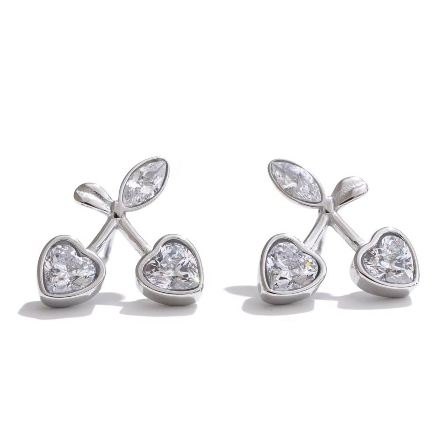 Sweet Cherry Stud Earrings