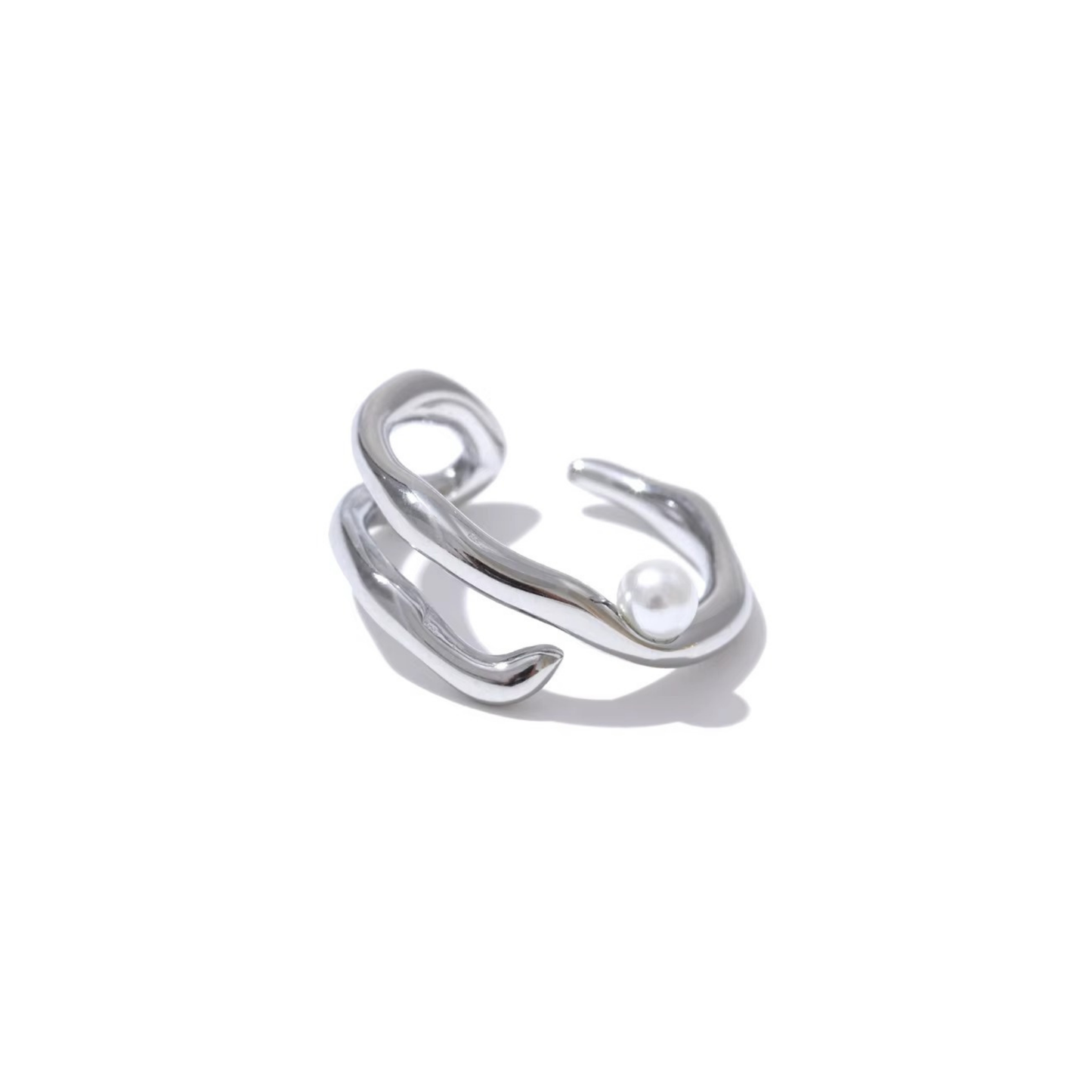 Thalia Pearl Adjustable Ring