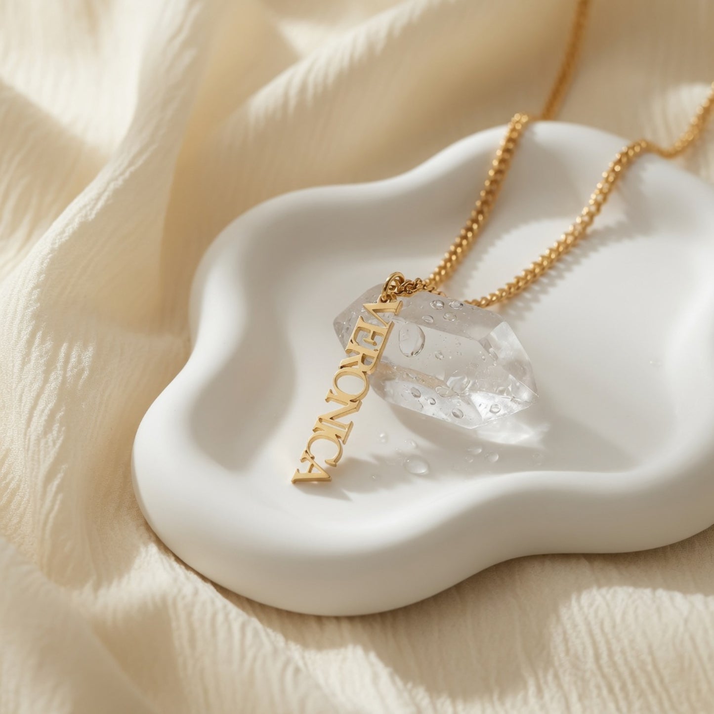The Unshakable Nameplate Necklace