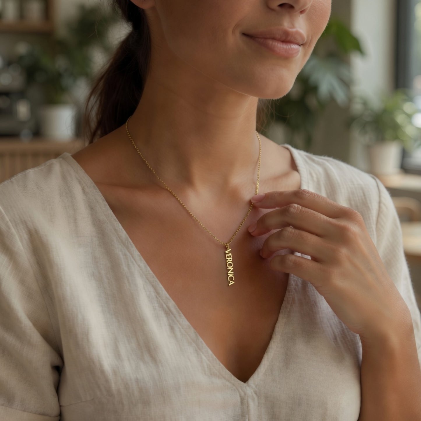 The Unshakable Nameplate Necklace