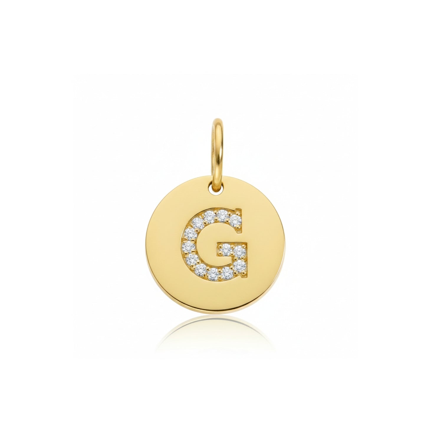 Solo Pavé Alphabet Charm