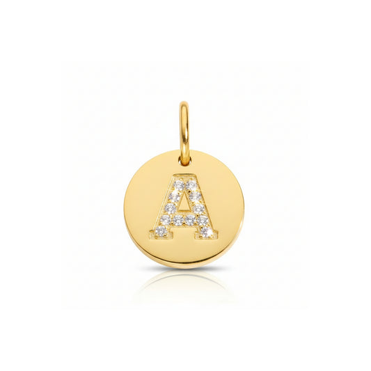 Solo Pavé Alphabet Charm