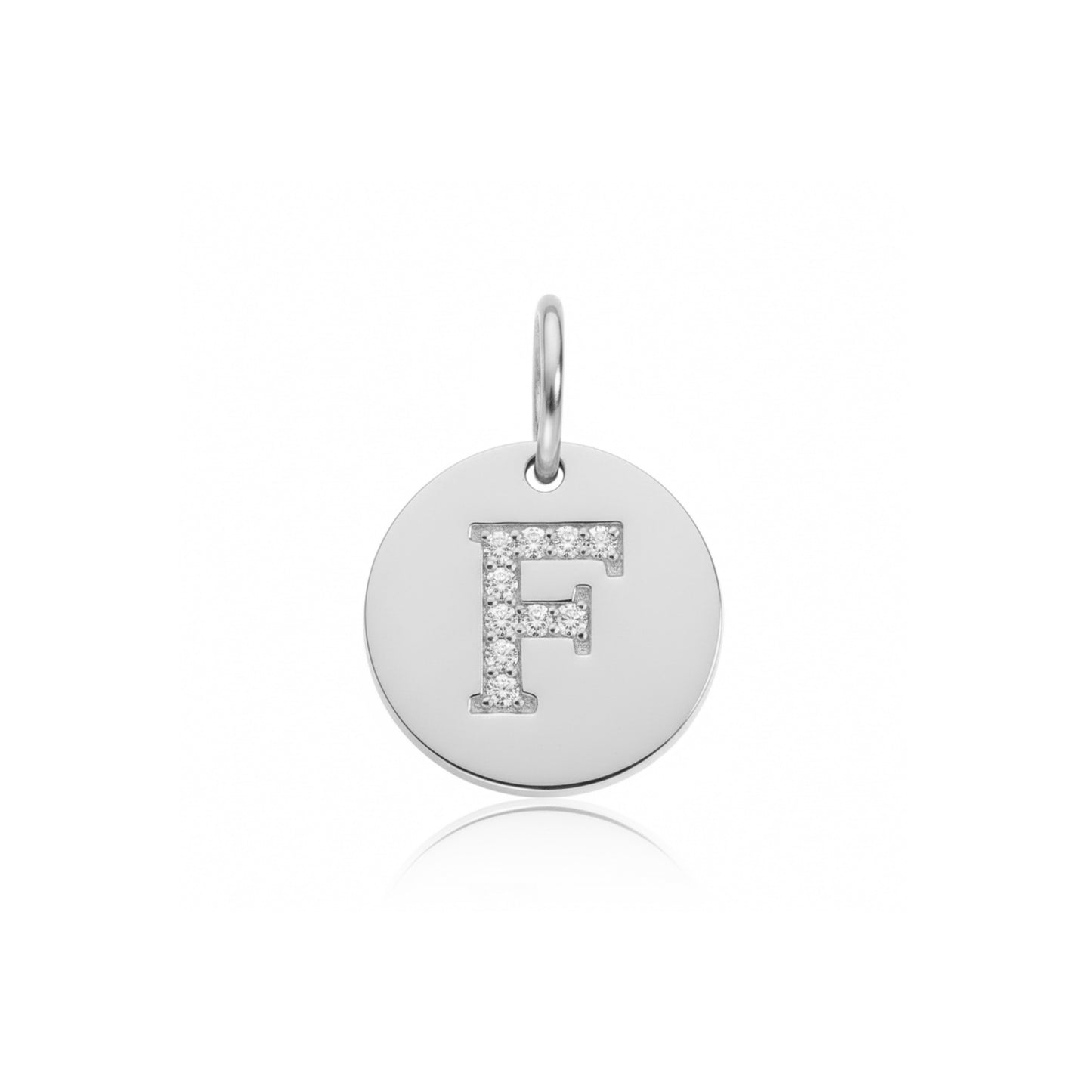 Solo Pavé Alphabet Charm