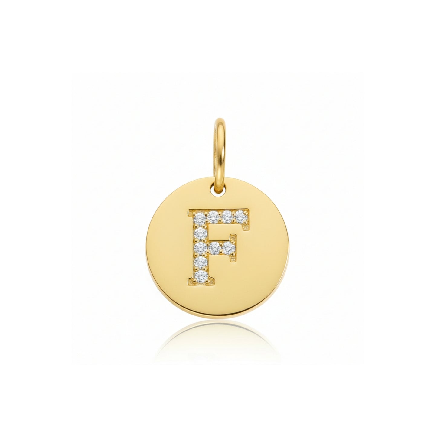 Solo Pavé Alphabet Charm