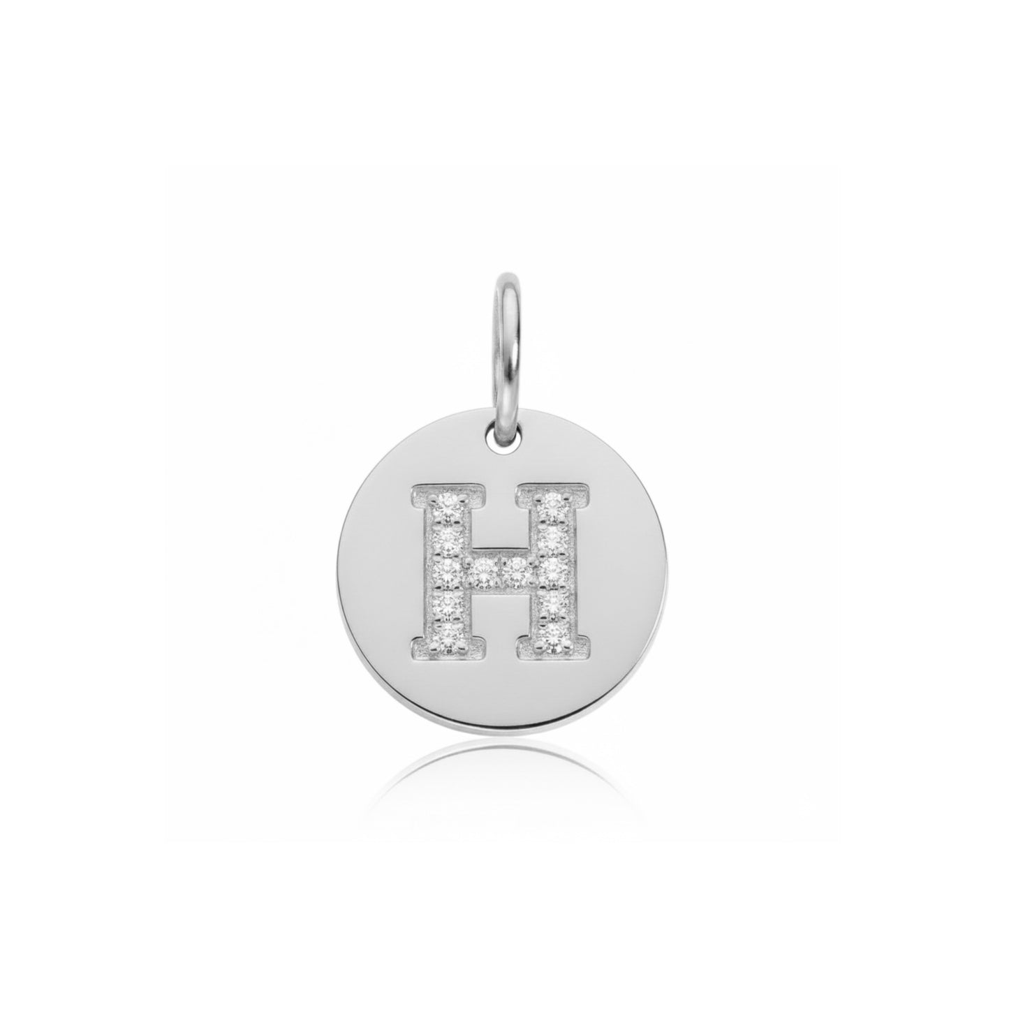 Solo Pavé Alphabet Charm