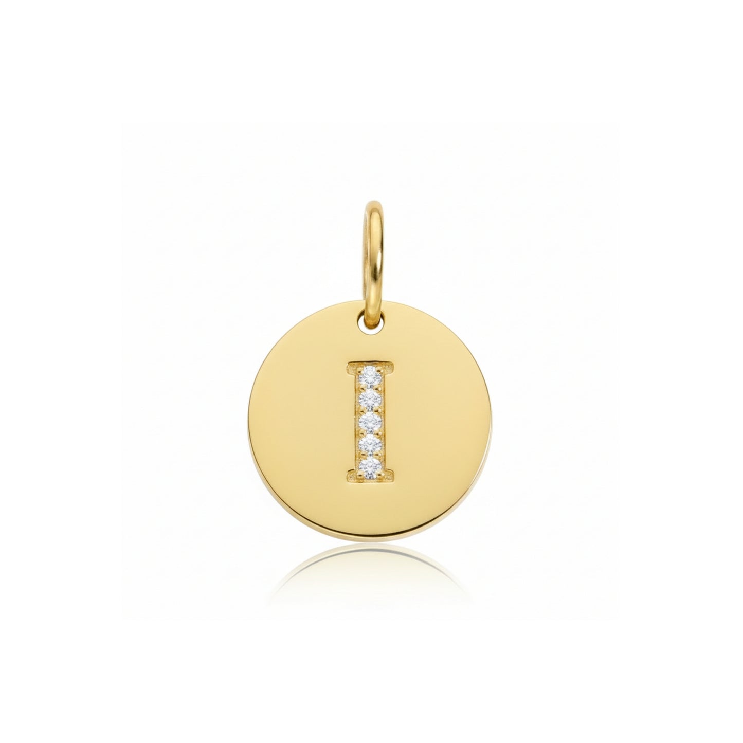 Solo Pavé Alphabet Charm