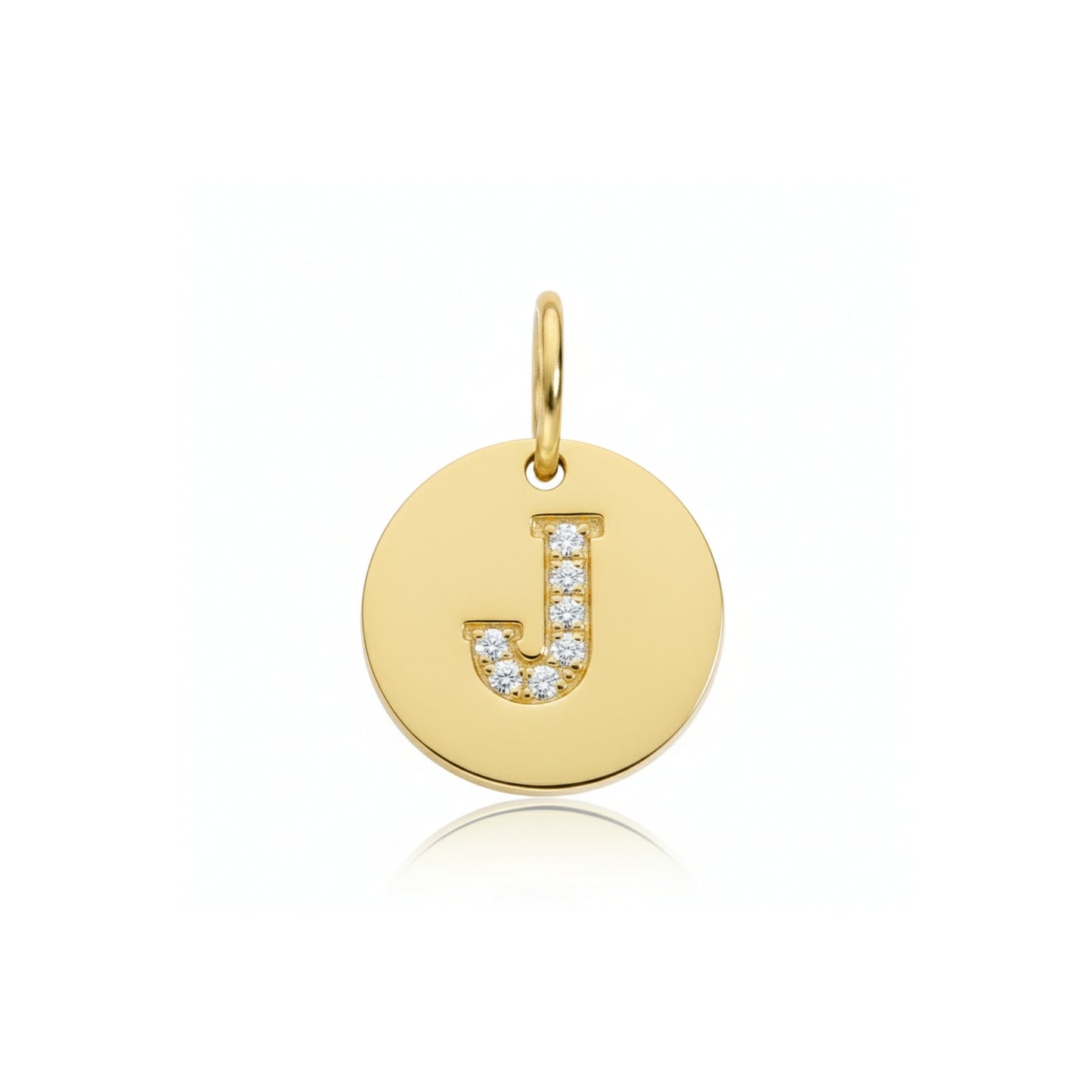 Solo Pavé Alphabet Charm