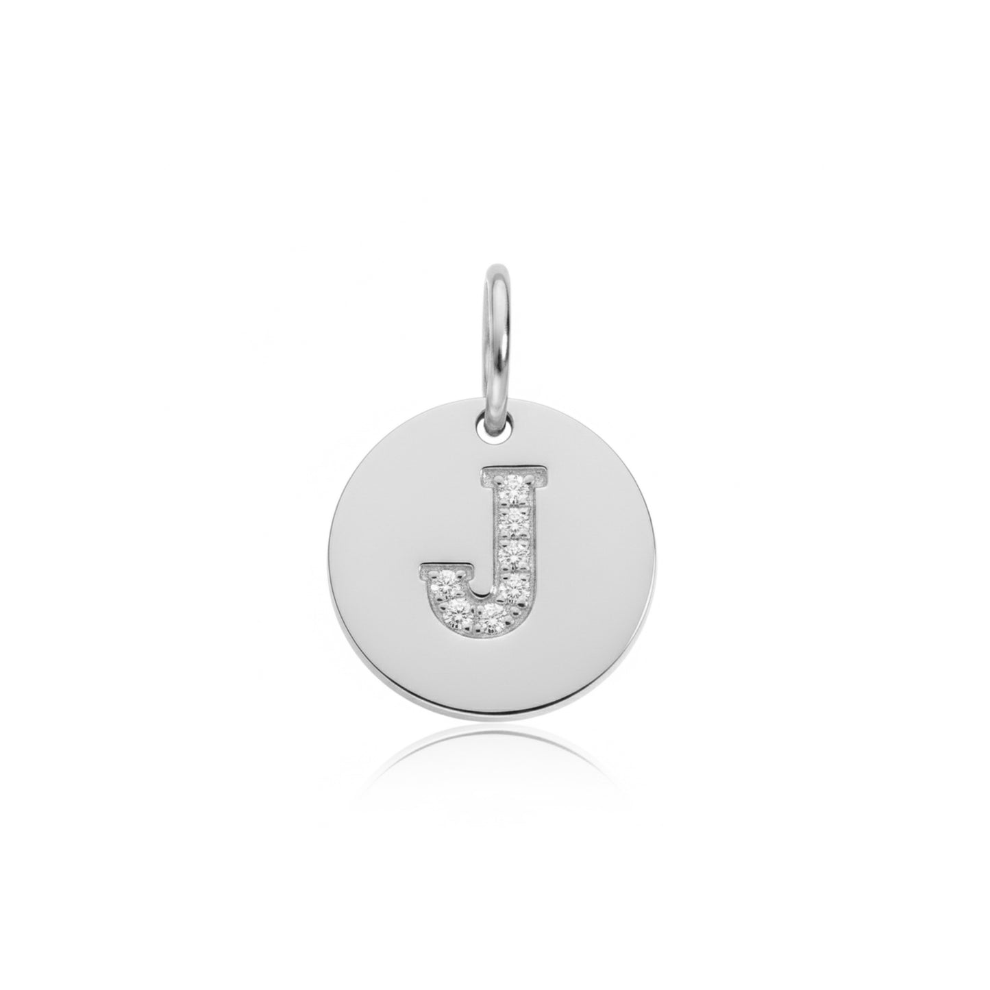 Solo Pavé Alphabet Charm